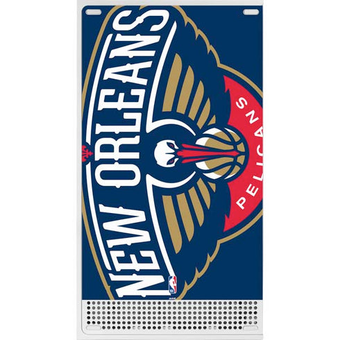 NBA New Orleans Pelicans Large Logo Xbox Series S Console Skin